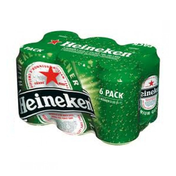 Heineken sixpack 33cl – Borrelbus Leeuwarden